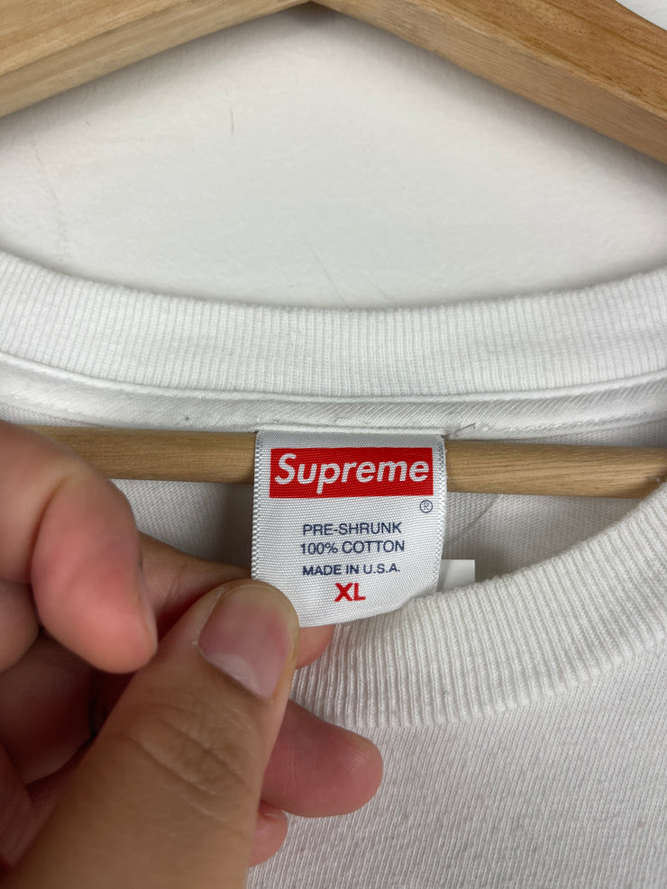 Supreme FW18 Marvin Gaye White Tee