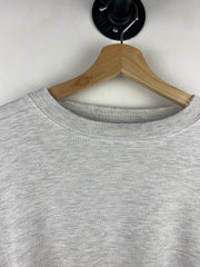 Vintage 90s Marlboro Lizard Embroidered Grey Crewneck