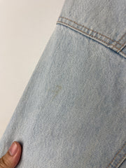 Vintage 90s Guess Light Wash Blue Denim Jacket
