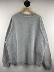 Vintage 90s Tommy Hilfiger Flag Embroidered Grey Crewneck