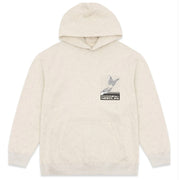 Hidden NY X Needles Pixel Butterfly H Logo Oatmeal Hoodiea