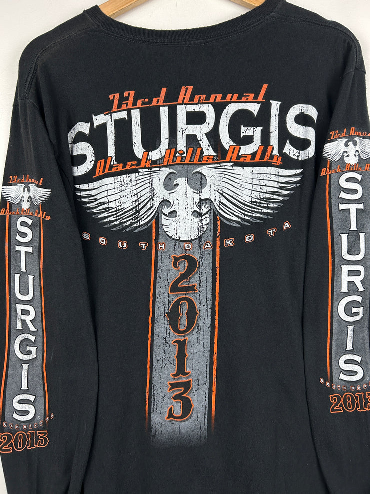 Vintage Sturgis Black Hills Rally Black Long Sleeve