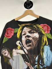 Vintage 90s Guns N' Roses European Tour Black Tee