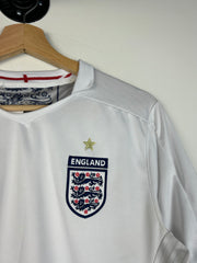 Vintage Y2K Umbro England White Soccer Jersey