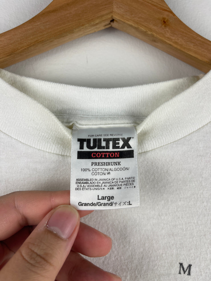 Vintage 90s Maui Legends Surfing White Tee