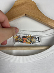 Bape Baby Milo Konno By Banana White Tee