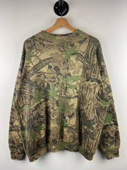 Vintage 90s Real Tree Camo Crewneck
