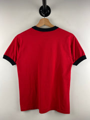 Vintage Fall Out Boy Women's Red Ringer Tee