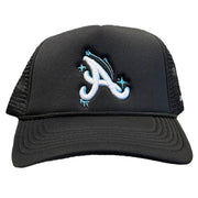 Studio 1999 Atlanta Stars Black Trucker Hat