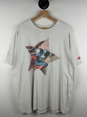 Vintage Captain America Marvel White Tee