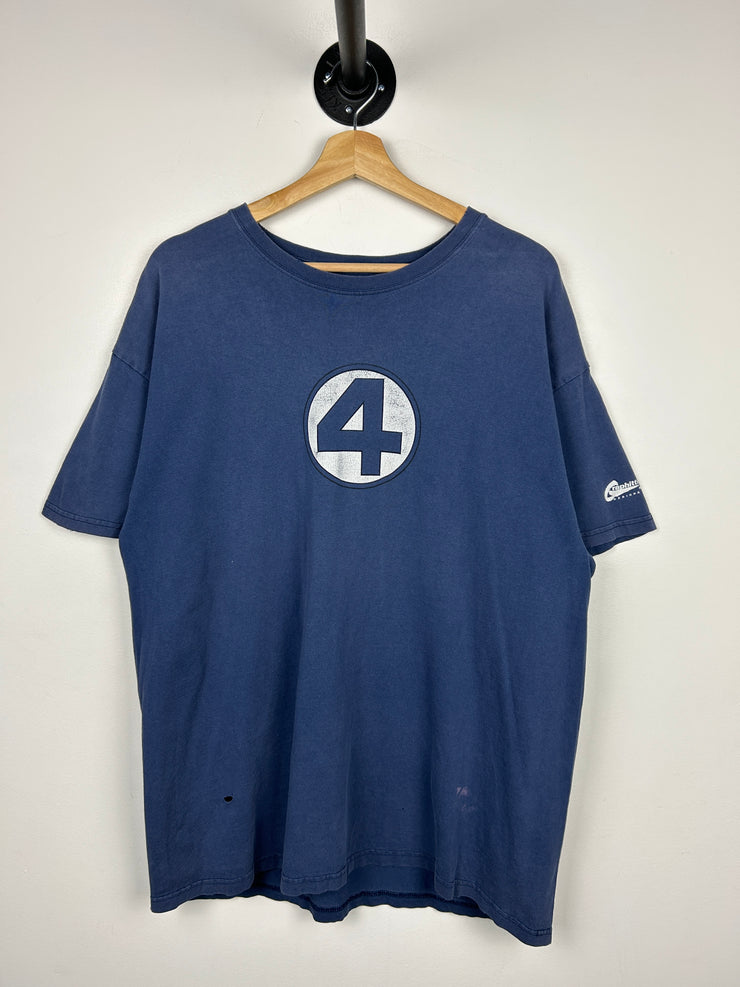 Vintage Marvel Fantastic 4 Blue Tee