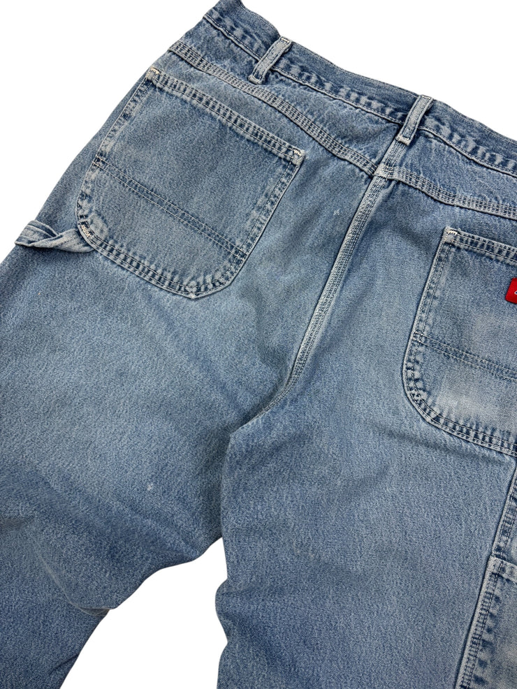 Vintage Dickies Blanket Lined Light Wash Blue Denim Jeans