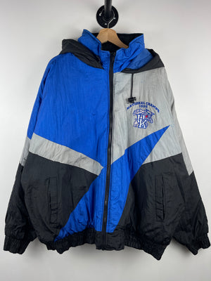 Vintage 90s Fans Gear Kentucky Wildcats National Champions Insulated Hooded Jacket