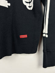 Supreme Bones Thermal Black Long Sleeve