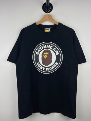Bape Busy Works Black Tee