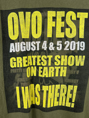 OVO Fest 2019 Green Long Sleeve Tee