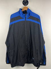Vintage 90s Reebok Black & Blue Windbreaker