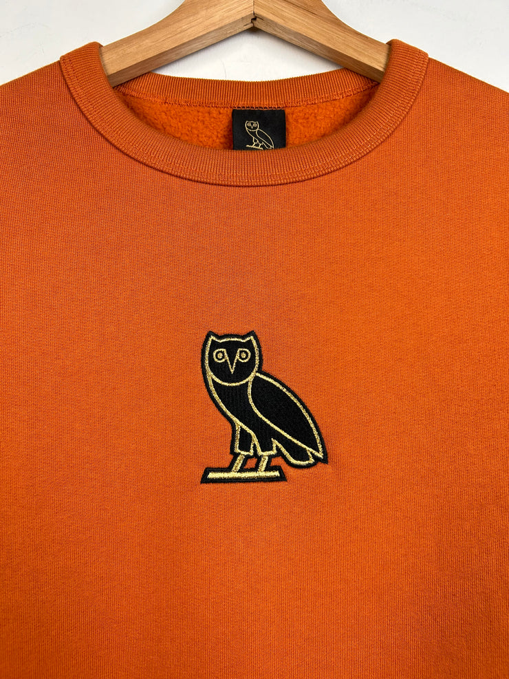 OVO Owl Burnt Orange Crewneck