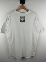 Vintage 90s Nike Golf I Am Tiger Woods White Tee