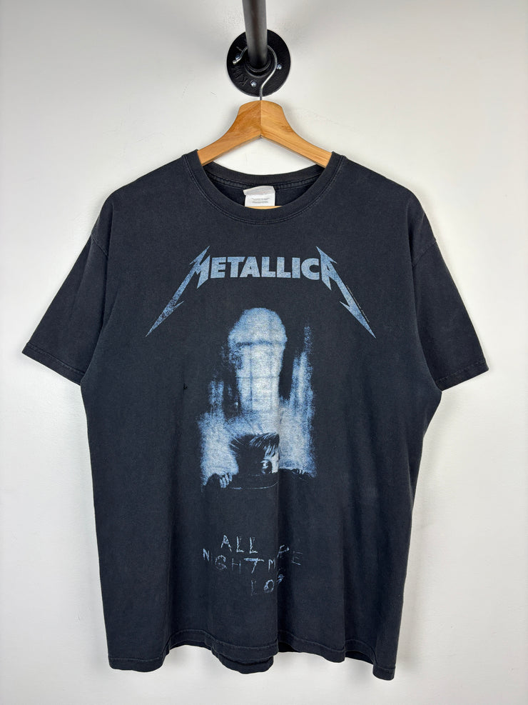 Vintage Metallica All Nightmare Long Black Tee