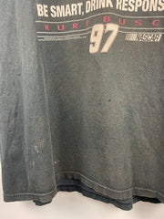 Vintage Smirnoff Ice Nascar Kurt Busch Black Tee
