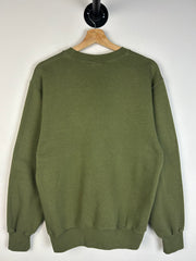 Vintage 90's USMC Olive Green Crewneck