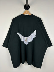 Yeezy Gap Engineered by Balenciaga Dove No Seam Washed Black Tee