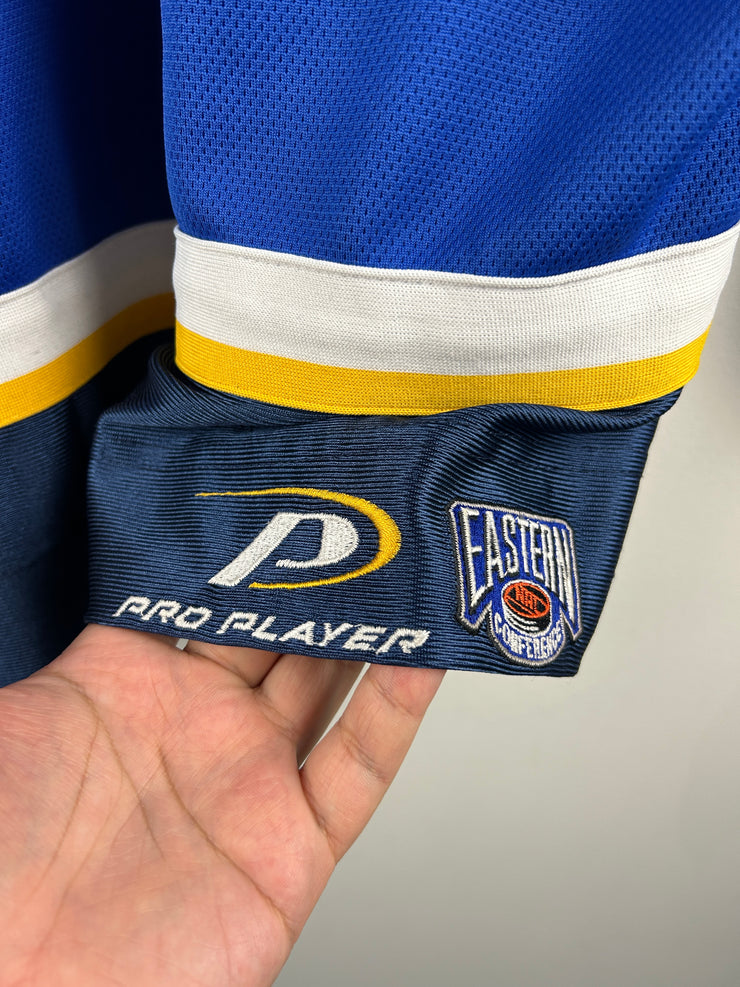 Vintage 90s NHL Pro Player St. Louis Blue Blue Hockey Jersey