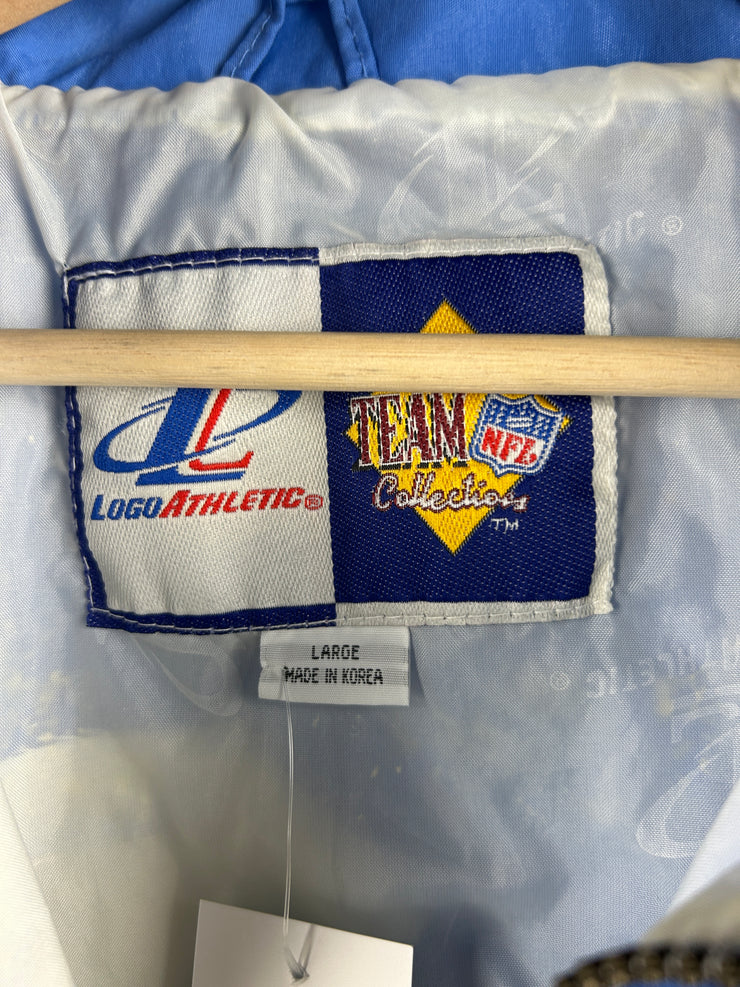 Vintage 90s NFL Logo Athletic Super Bowl Miami Shark Tooth Windbreaker