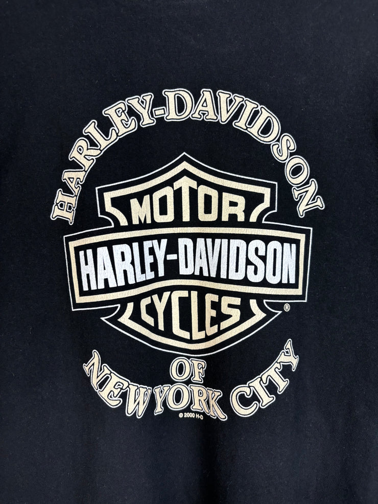 Vintage Harley Davidson New York City Black Tee