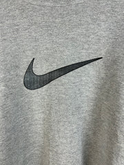 Vintage 90's Nike Swoosh Grey Crewneck