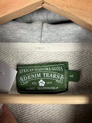 Denim Tears The Cotton Wreath Grey Hoodie