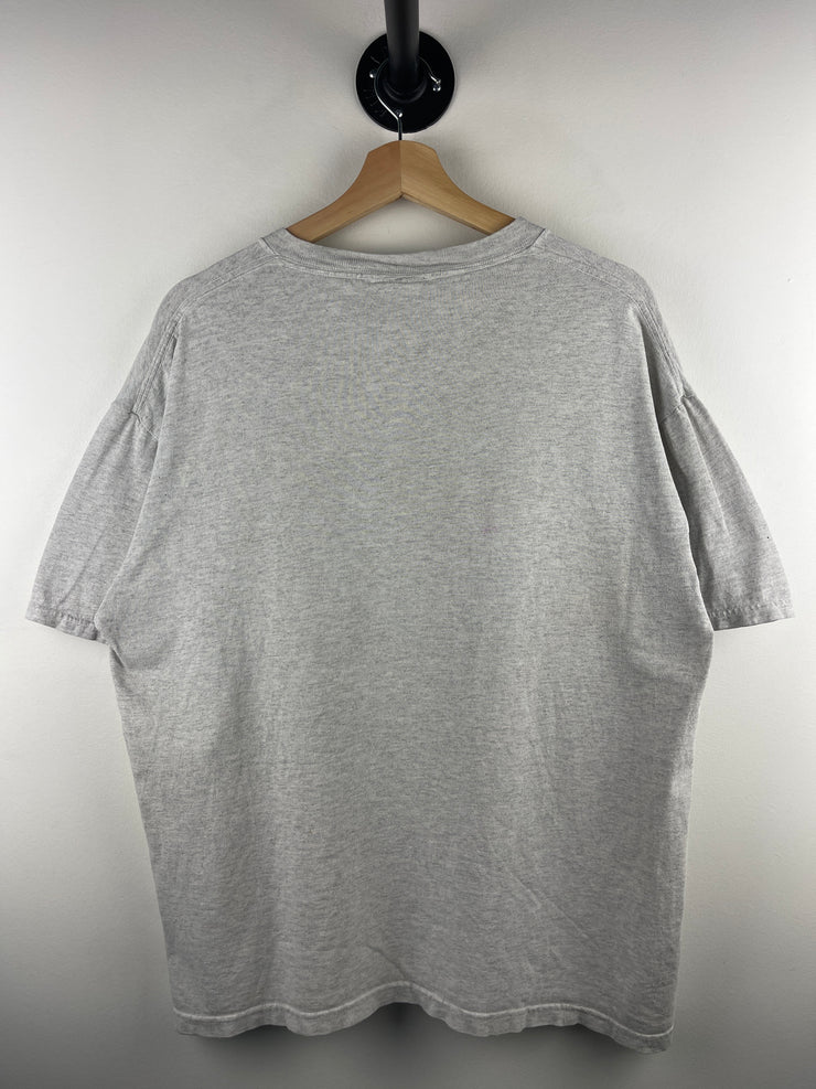 Vintage NFL Cleveland Browns Spellout Grey Tee