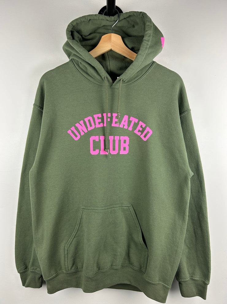 Anti Social Social Club Undefeated Club Olive Hoodie