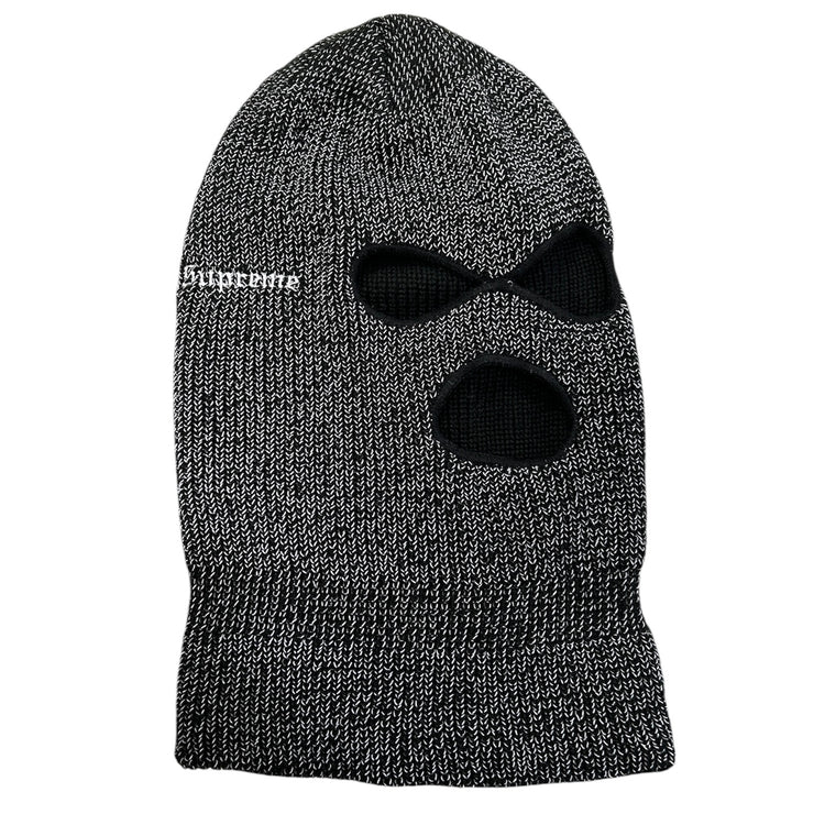 Supreme FW23 Reflective Black Balaclava