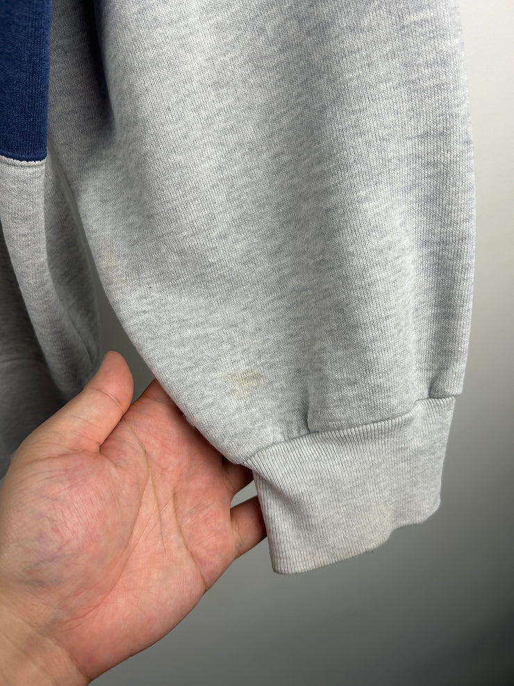 Vintage 90s Nutmeg University Of Notre Dame Colour Blocked Crewneck