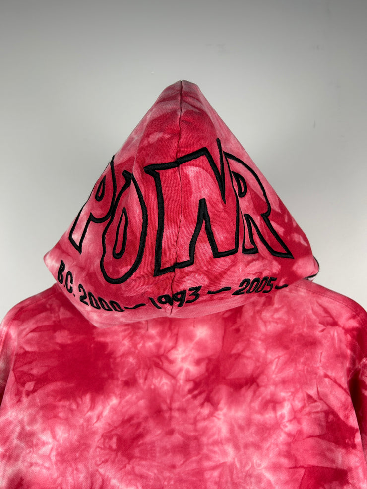 Bape Ponr Shark Tie Dye Full Zip Hoodie