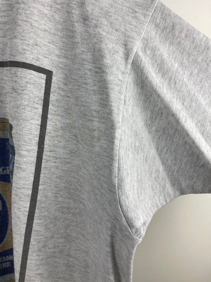 Vintage 90s Australian Beer Shark Promo Grey Tee
