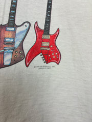 Vintage 1994 Life Is Full Of Important Choices Guitar White Tee