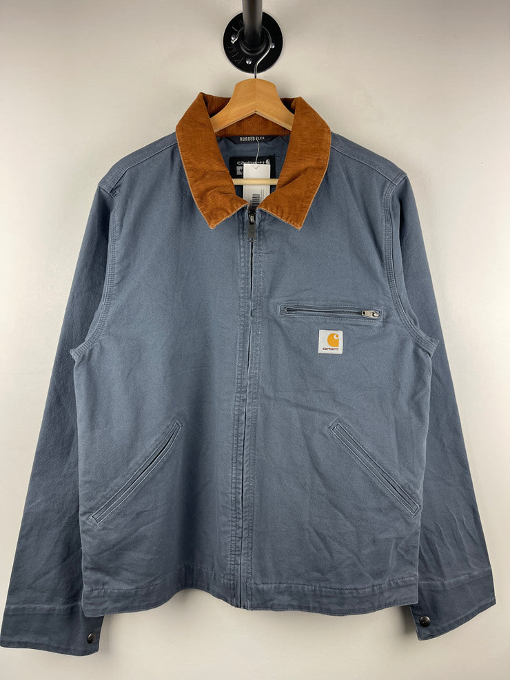 Carhartt Detroit Slate Blue Cropped Work Jacket