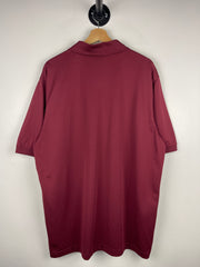 Vintage Mercedes Benz Burgundy Polo Shirt