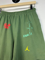 Travis Scott x Jordan Highest In The Room Green Shorts