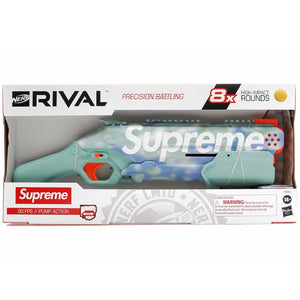 Supreme X Nerf SS21 Rival Takedown Blaster Blue