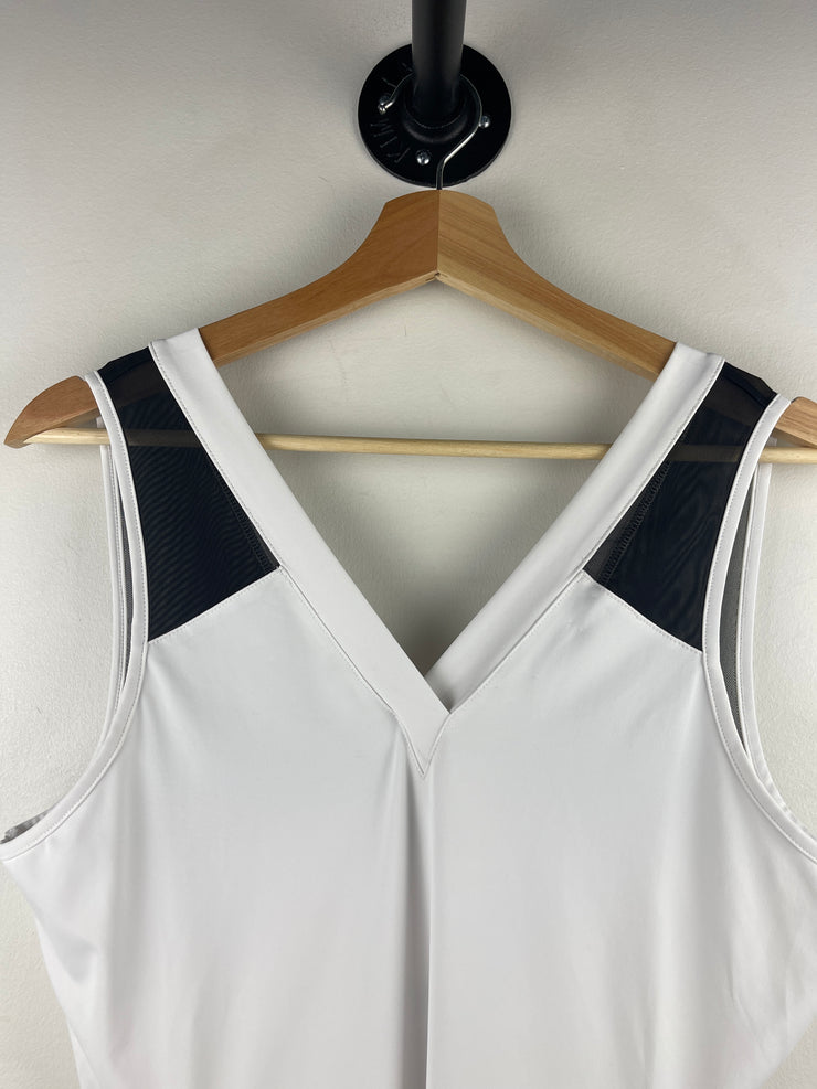Vintage Prince White & Black Mesh Tennis Golf Women’s Dress