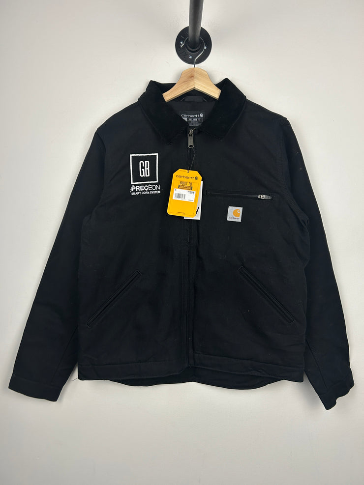 Carhartt Detroit Blanket Lined Black Jacket