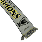 Vintage 2008 Columbus Crew MLS Cup Champions Soccer Grey Scarf