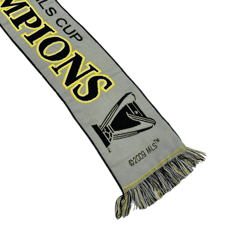 Vintage 2008 Columbus Crew MLS Cup Champions Soccer Grey Scarf