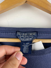 Vintage Polo Ralph Lauren Jeans Company Navy Long Sleeve