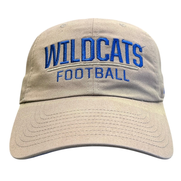 Vintage Nike Kentucky Wildcats Football Beige Strapback Hat