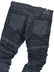 1017 ALYX 9 SM Blackmeans Distressed Black Denim Jeans